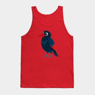 Cute raven bird kawaii Tank Top